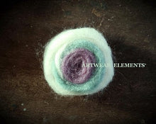 Load image into Gallery viewer, WOoL Roving, 100% Multi-Colored Wool Roving Roll, Spinning Fiber, Art Supply, Artwear Elements
