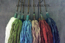 Load image into Gallery viewer, WHOLESALE CUSTOM Handmade Sari Silk Tassels, Tassel Necklaces, Artwear Elements®