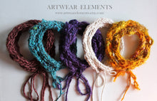 Load image into Gallery viewer, Handmade Necklace Cord, Woven Art Cord, Artwear Elements®
