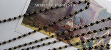 Load image into Gallery viewer, Vintage Bead Chain, Necklace Chain, Raw Brass Chain, Quality Jewelry Chain, ArtWear Elements®