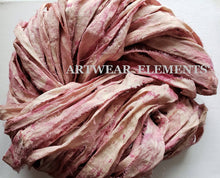Load image into Gallery viewer, One Of A Kind Vintage Pink Sari Silk, ArtWear Elements
