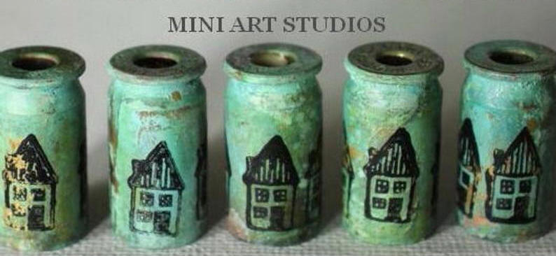 MINI ART STUDIOS Bead Caps, Art Beads, Primitive Findings, Tassel Bead Caps, ArtWear Elements®