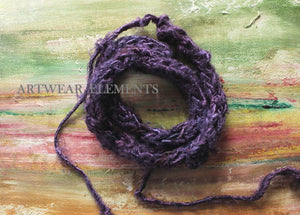 Handmade Necklace Cord, Woven Art Cord, Artwear Elements®