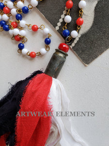 Vintage Bead Chain, Jewelry Chain, Tassel Necklace Chain, Bulk Chain, ArtWear Elements®