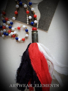 Vintage Bead Chain, Jewelry Chain, Tassel Necklace Chain, Bulk Chain, ArtWear Elements®